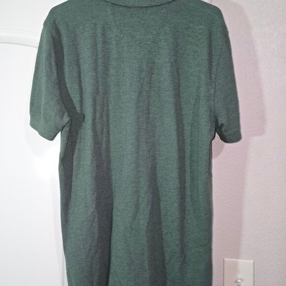Brooks Brothers Supima Cotton Performace Polo Shirt Size Medium Olive Green - Picture 5 of 8
